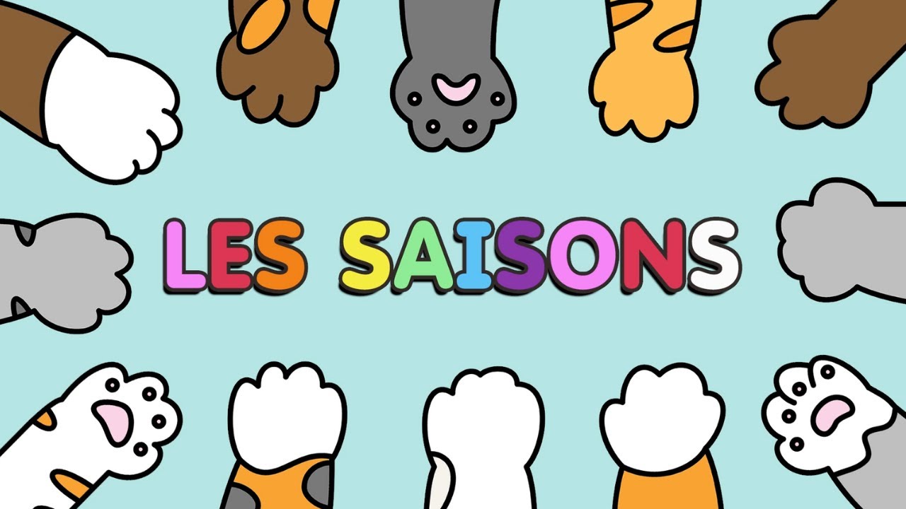 La Chanson des saisons - образовательная французская афро-поп песенка для детского сада