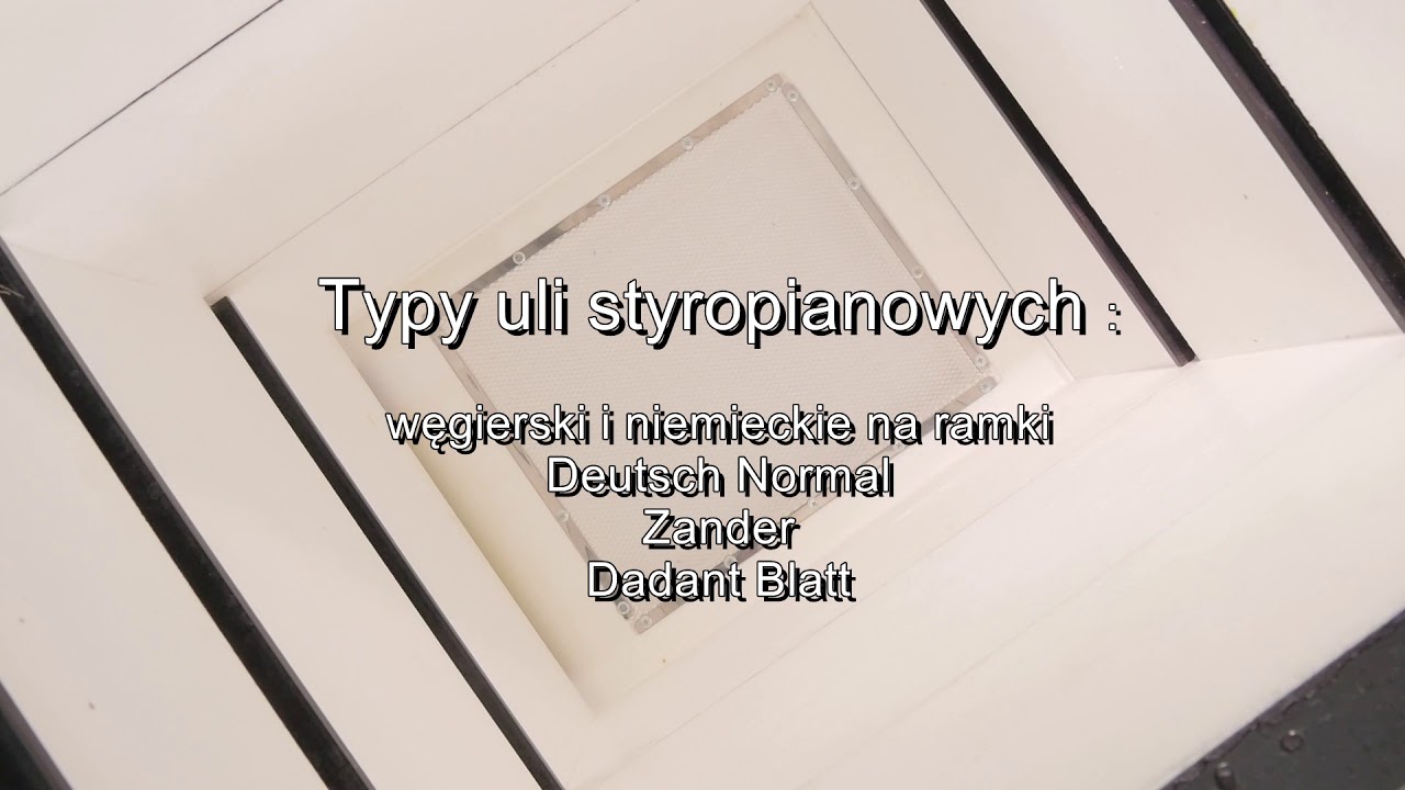 Ule styropianowe do pasiek stacjonarnych i wędrownych