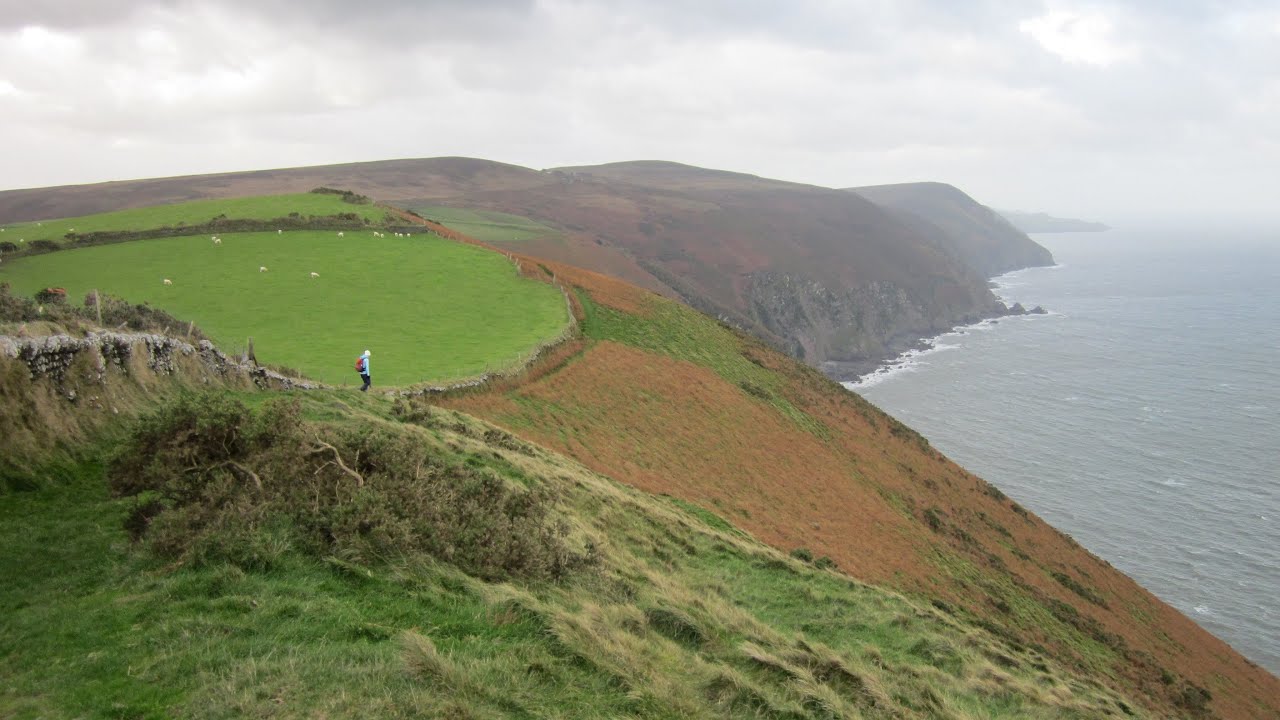 Hunters Inn Heddon Valley, Exmoor Walks, South West Coast Path Walks, North Devon Walks, England UK
