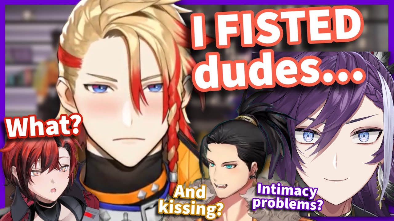 Axel won’t KISS guys, but WILL FIST THEM! 💀