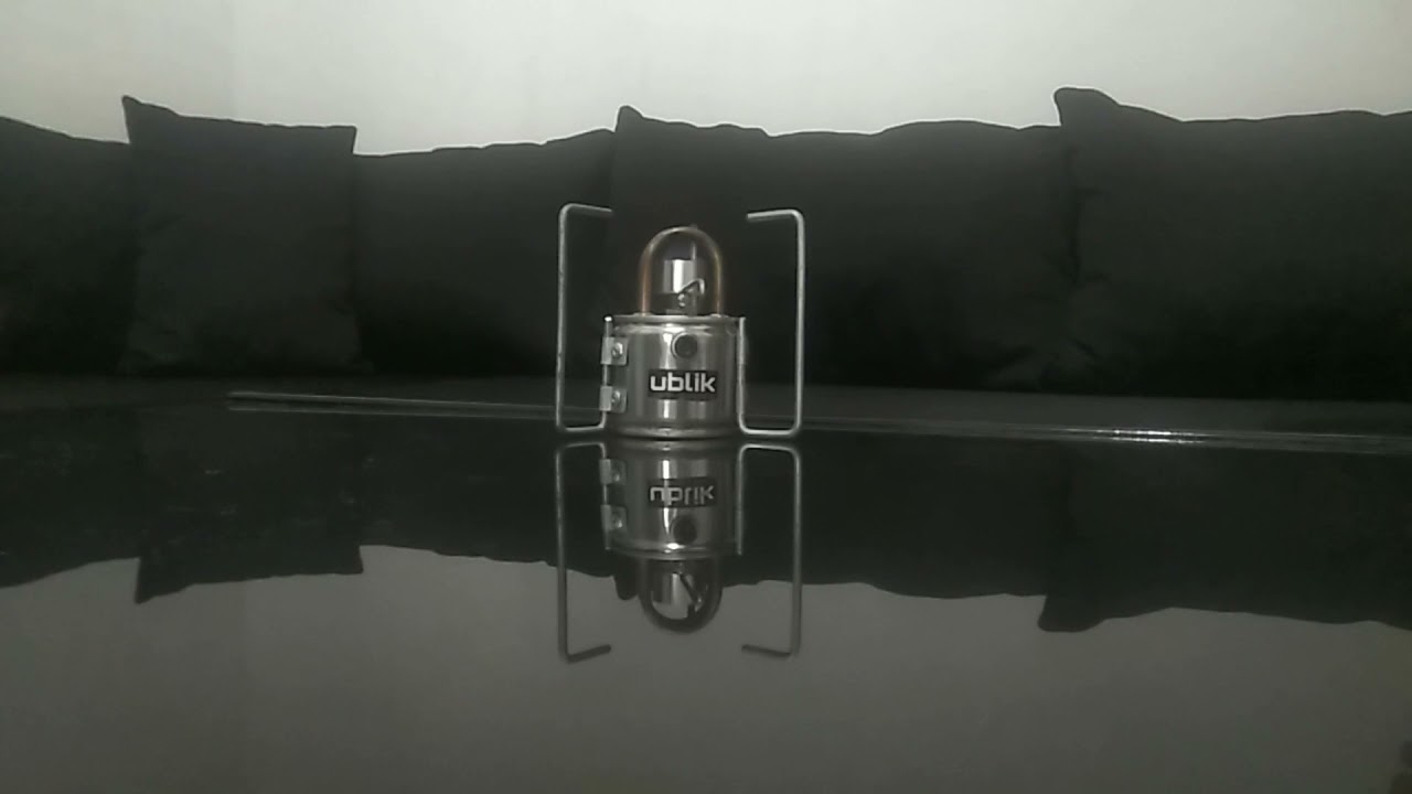 Ublik Jet Stove. Dual Coil stove with combustion chamber