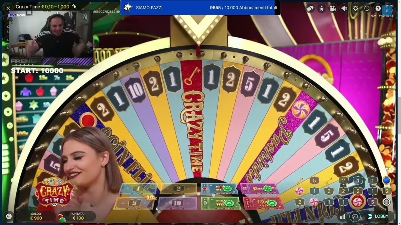 BIG WIN CRAZY TIME ITA