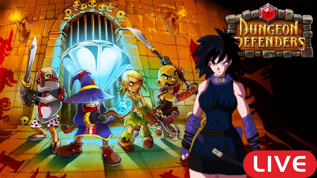 I AM DARYL DIXON!  [ Dungeon Defenders W/ Friends]