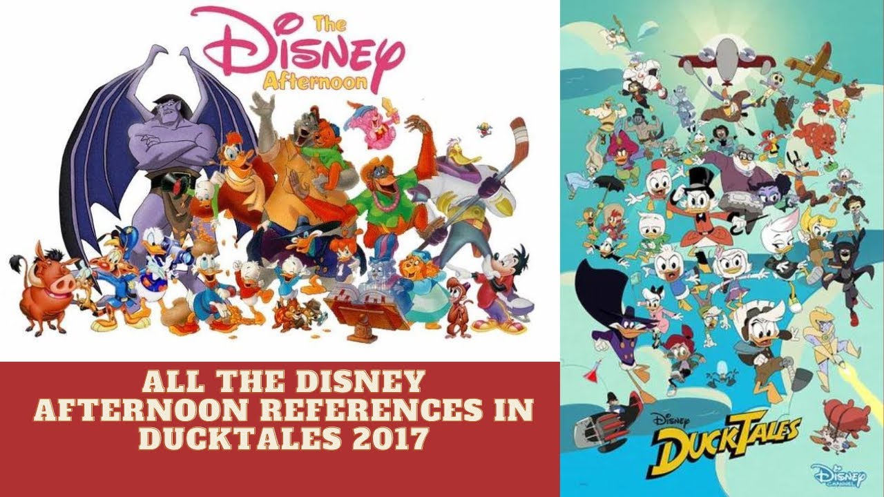 All The Disney Afternoon References In Ducktales 2017