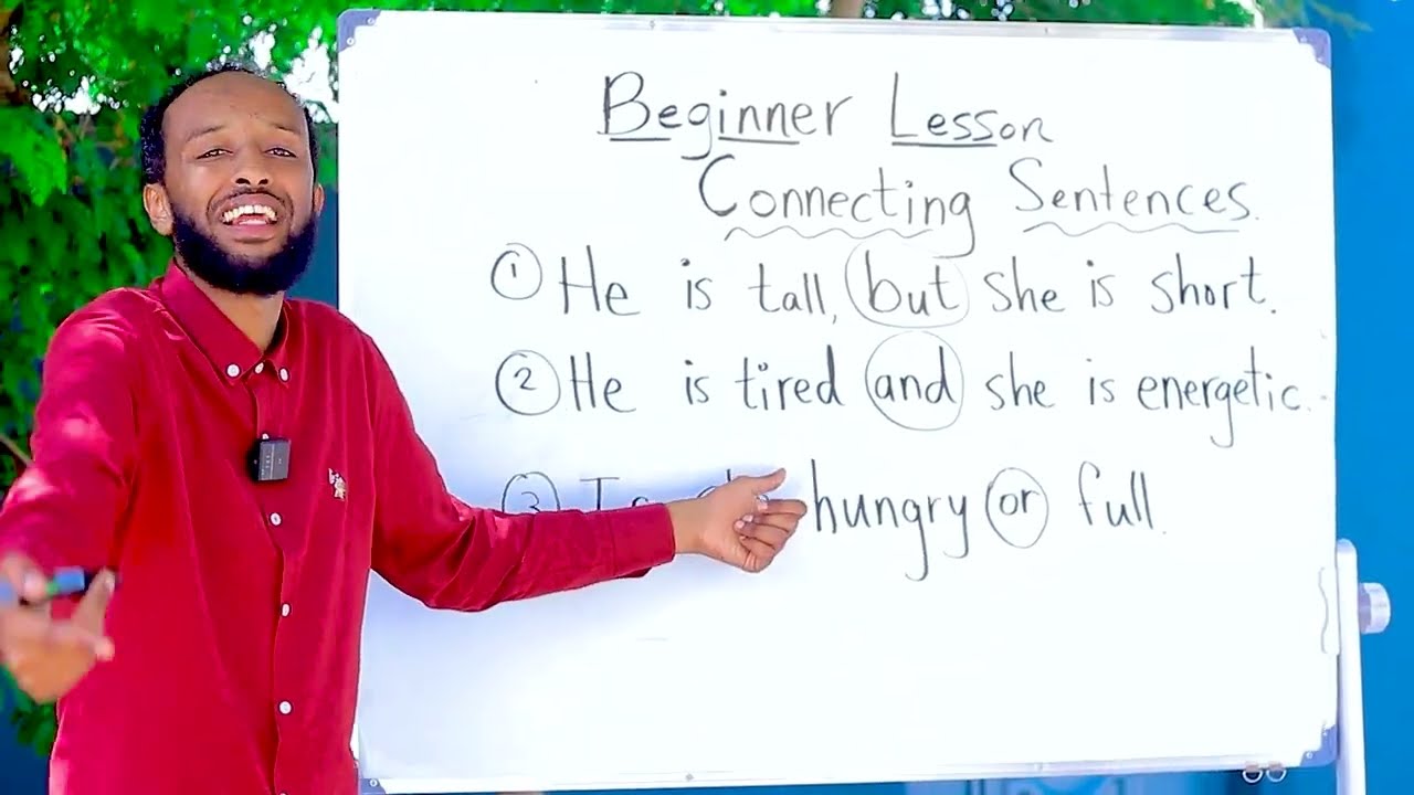 Beginner English Lesson | Kalmado sentaniska isku xidhaya