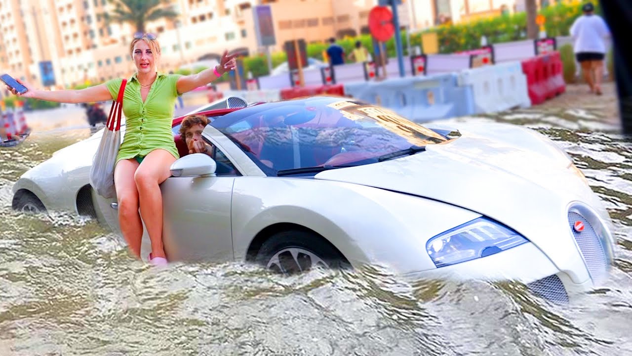 Bugatti под водой в Дубае!!!