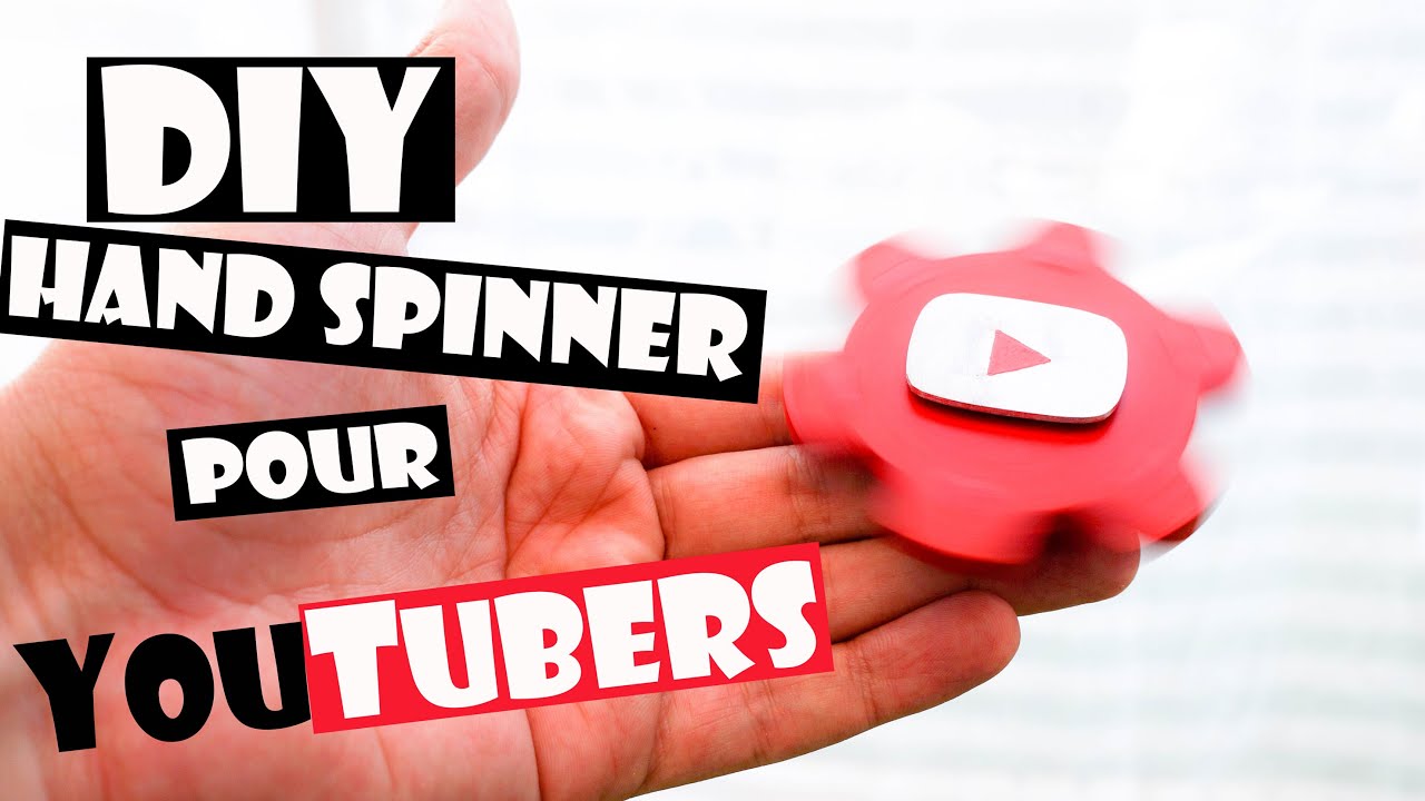 Fabriquer Le Hand Spinner des Youtubers