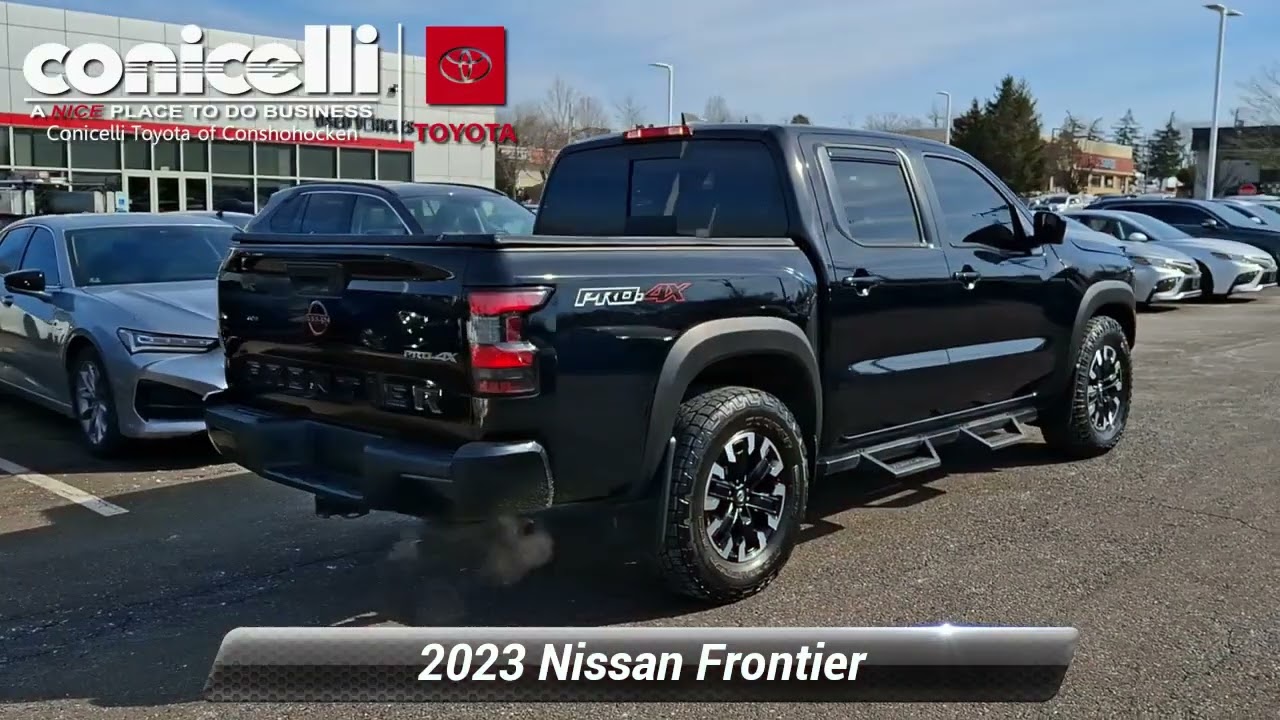 Used 2023 Nissan Frontier Crew Cab PRO-4X 4x4, Conshohocken, PA T261654A