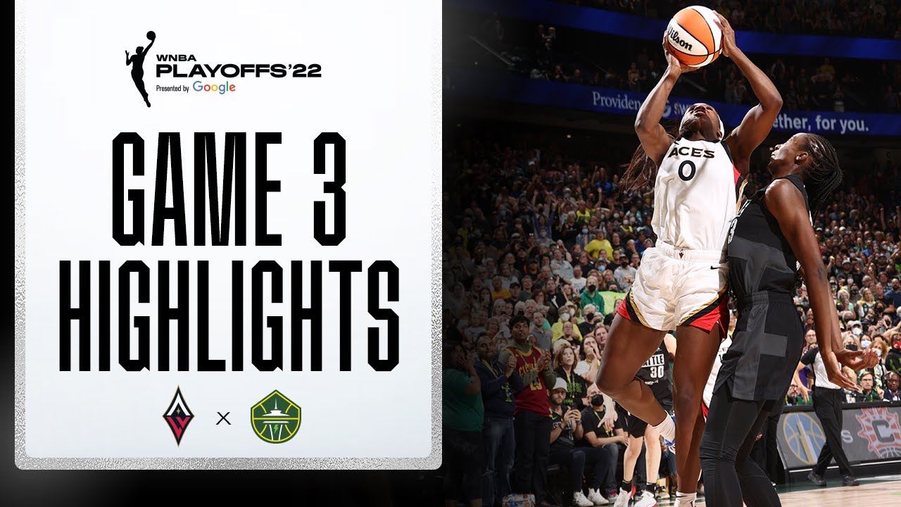 LAS VEGAS ACES vs. SEATTLE STORM | FULL GAME HIGHLIGHTS | September 4, 2022
