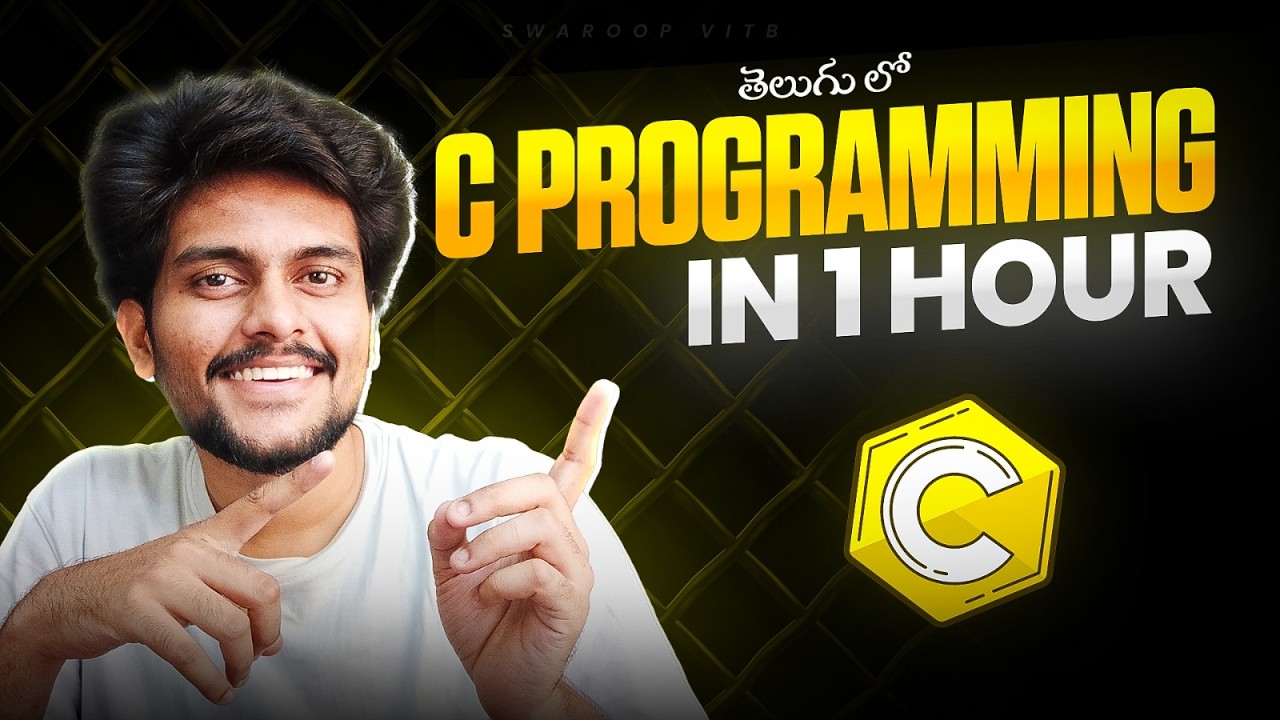 C Language Full Course in 1 HOUR and Become a ZERO to HERO Programmer!