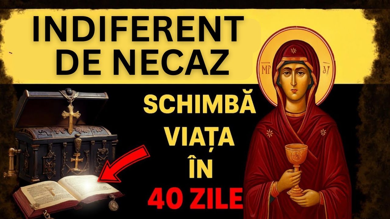 Rugaciune De 40 De Zile Facatoare De Minuni Catre Maica Domnului (VARIANTA COMPLETA 2025))