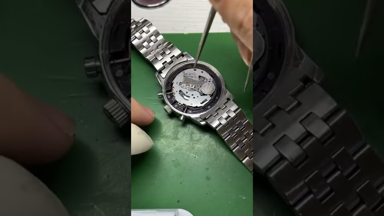 Citizen Eco Dive Crown Stem Removing