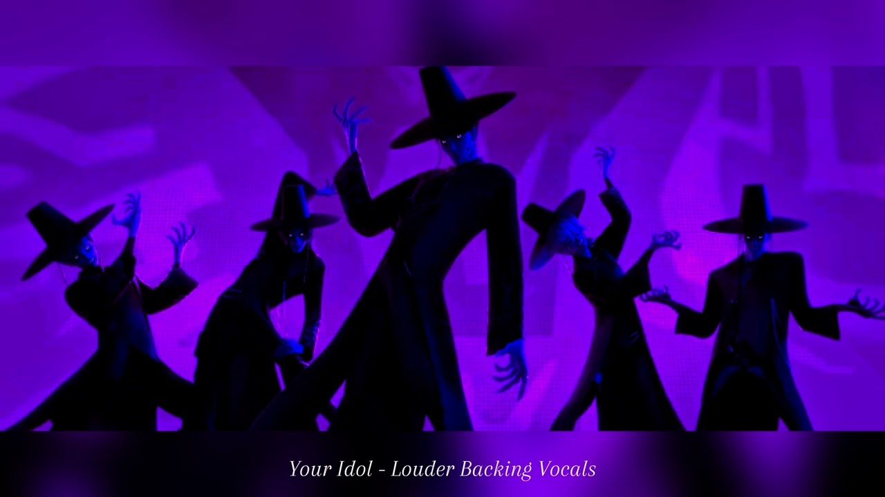 Your Idol with louder backing/background vocals