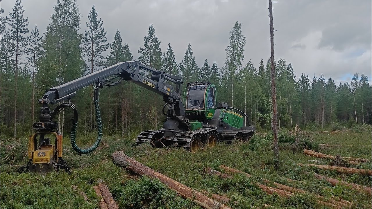 Arki muuttunut ja Päätehakkuu kohde John Deere 1170G H423 IBC