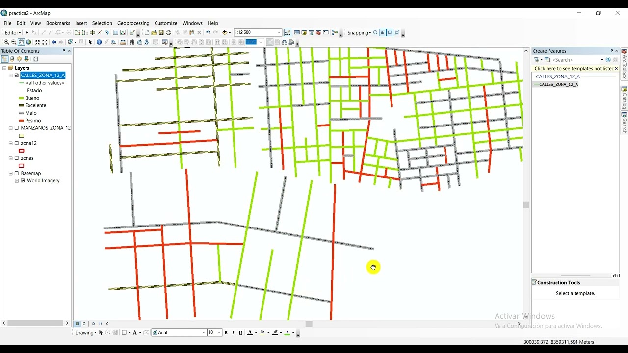 cuarta parte  unir lineas con merge simbologia unicos valores cortar poligonos arcgis