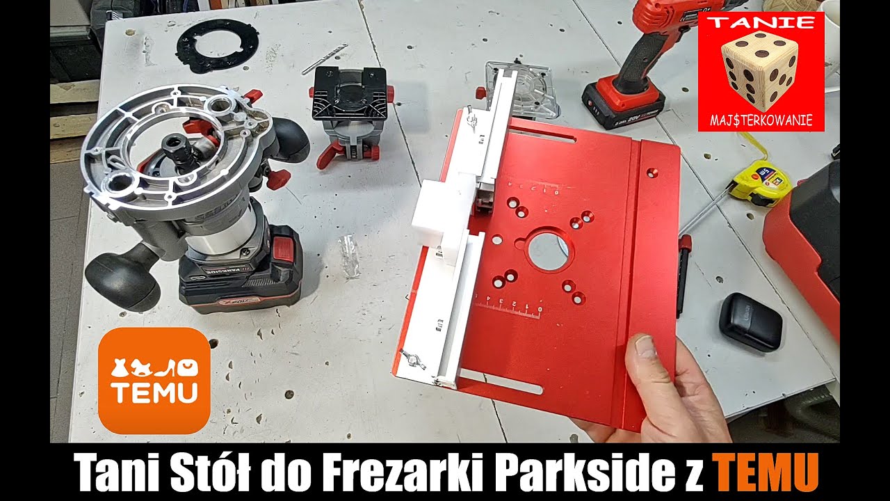 Stół z Temu do Multi Frezarki PARKSIDE(?)