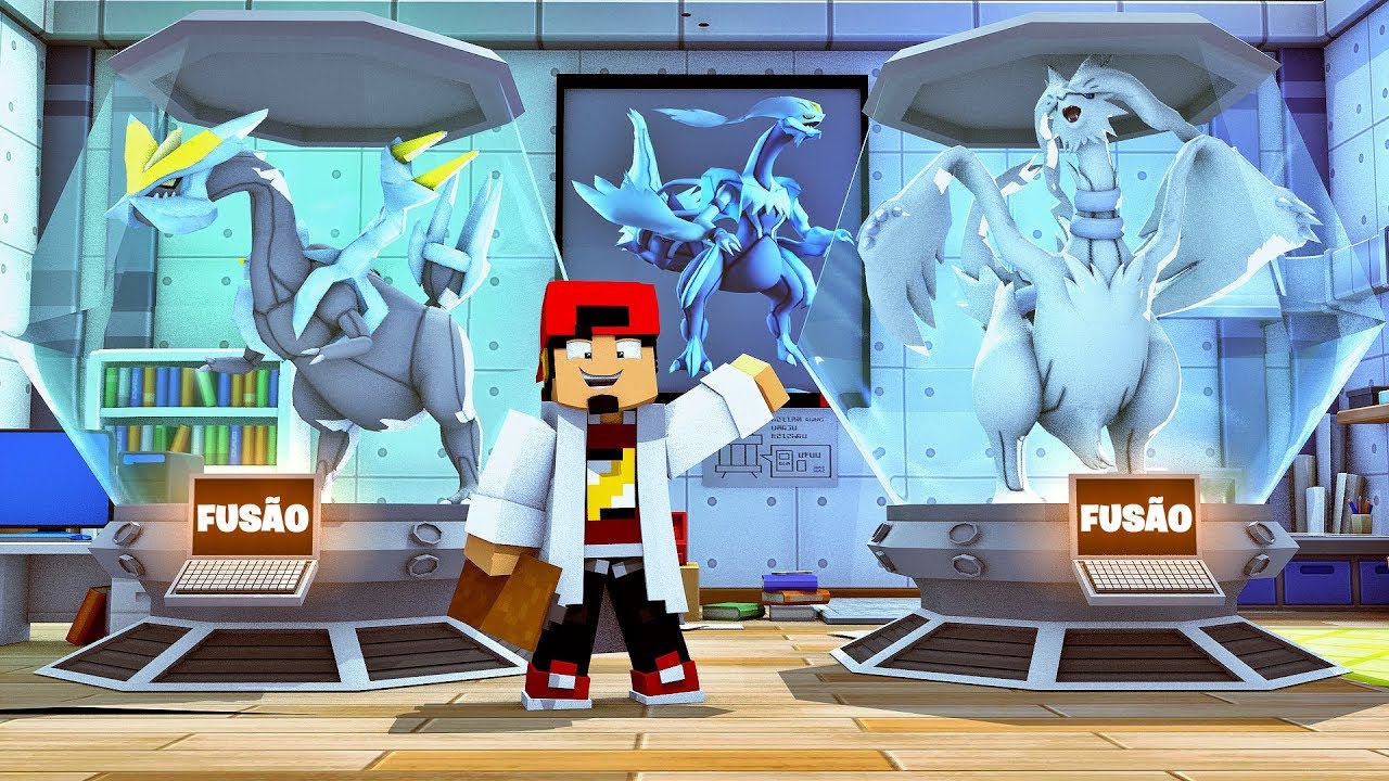 Minecraft: FUSÃO - POKEMON #27 ‹ EduKof Games ›