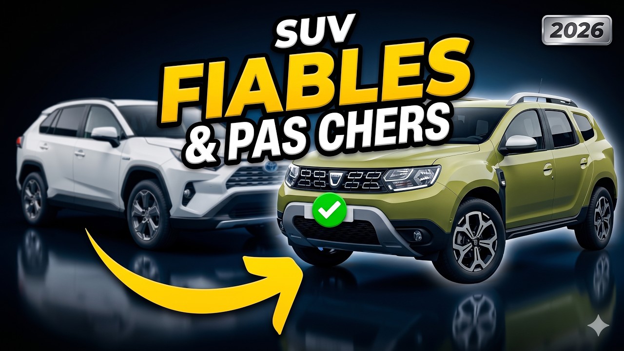 👉 Top 10 SUV Pas Chers et Fiables 2026 🚙 (Qui Ne Tombent Jamais en Panne)