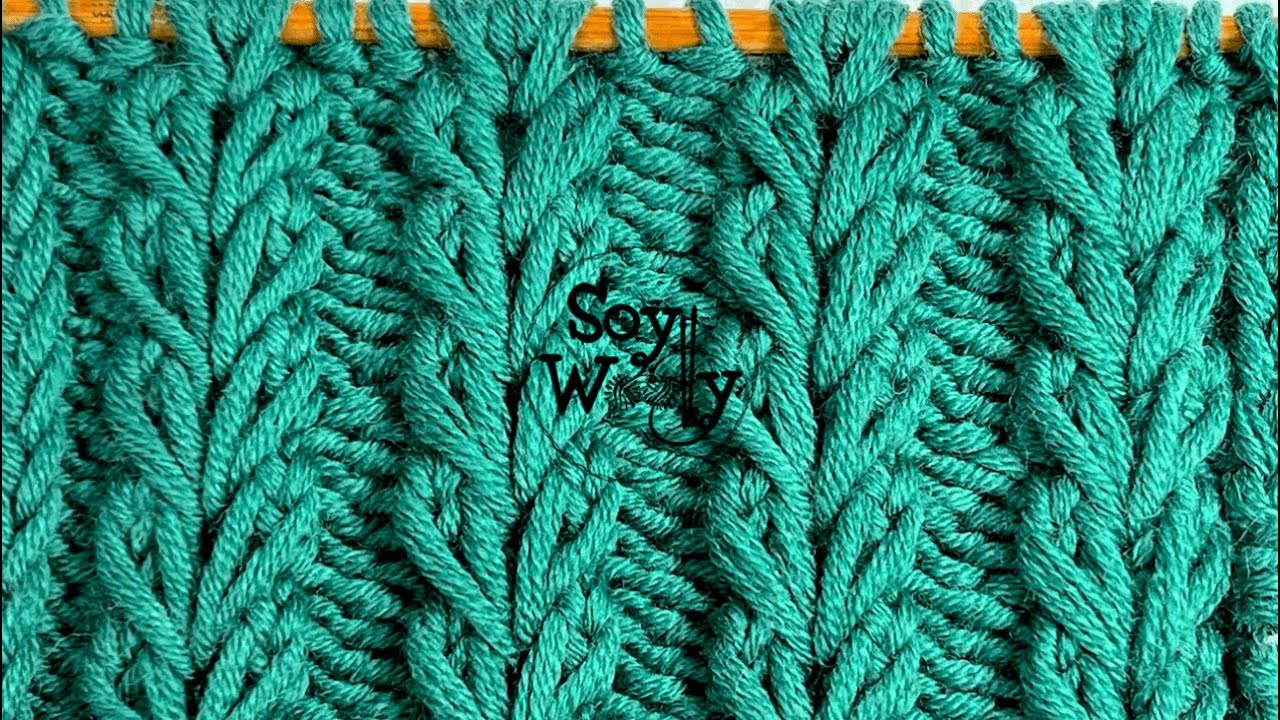 Cómo tejer el Punto Espiga en dos agujas (sólo 4 vueltas!) - Soy Woolly