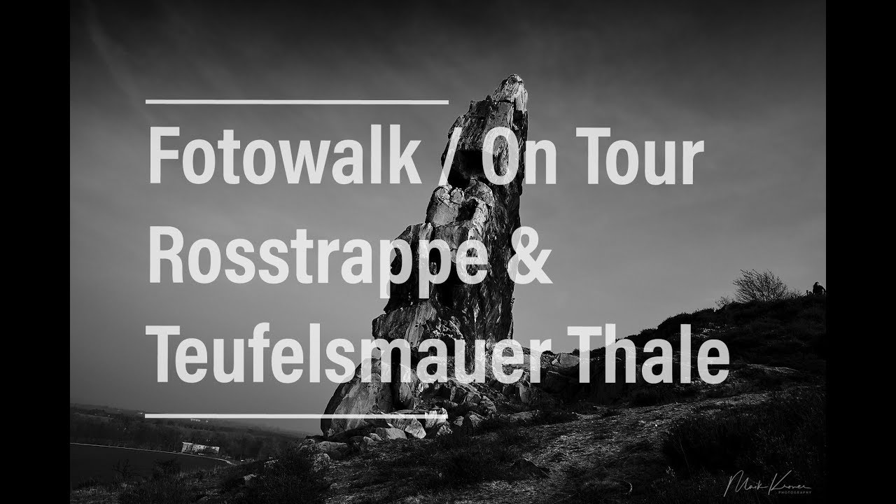 Fuji XT-3  Rosstrappe &Teufelsmauer in Thale im Harz