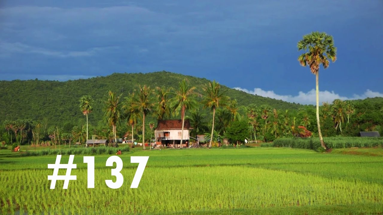 VLOG #137 LE CAMBODGE AU MILIEU DES RIZIÈRES !!
