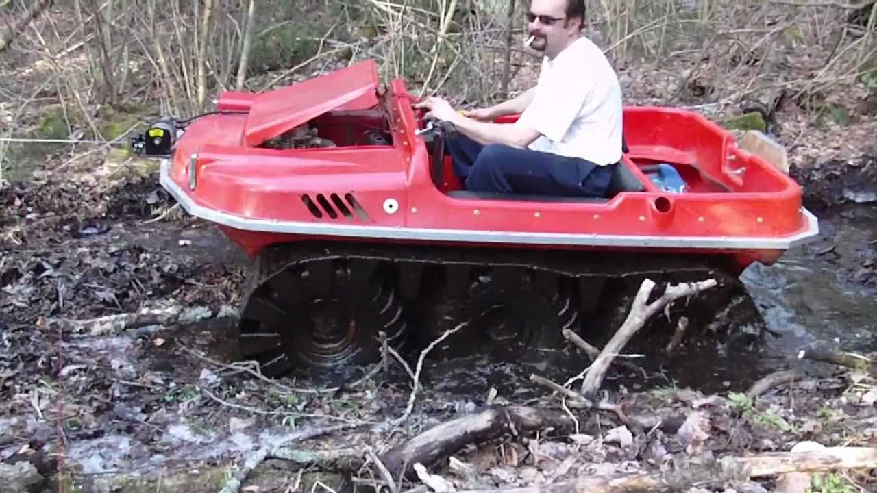 Argo 6x6 older, converted to 200cc engine, plus drive