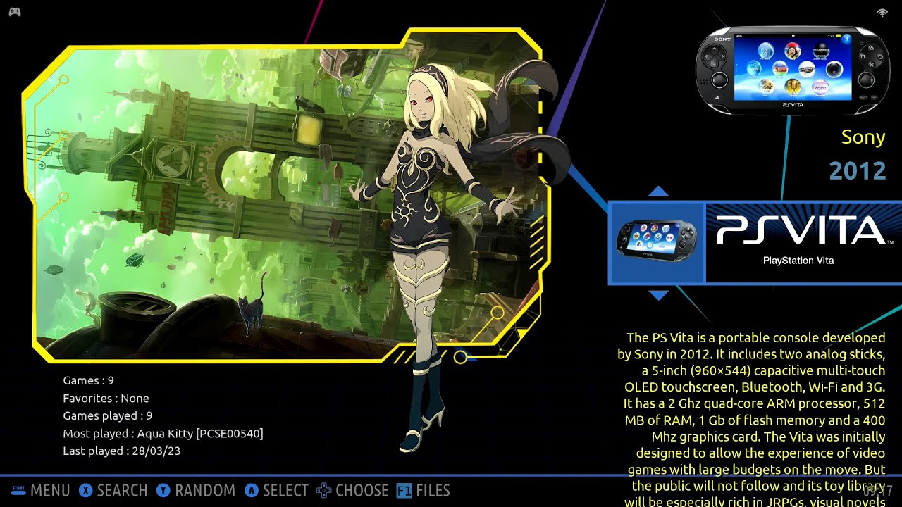 Batocera 36: PS Vita a funcionar