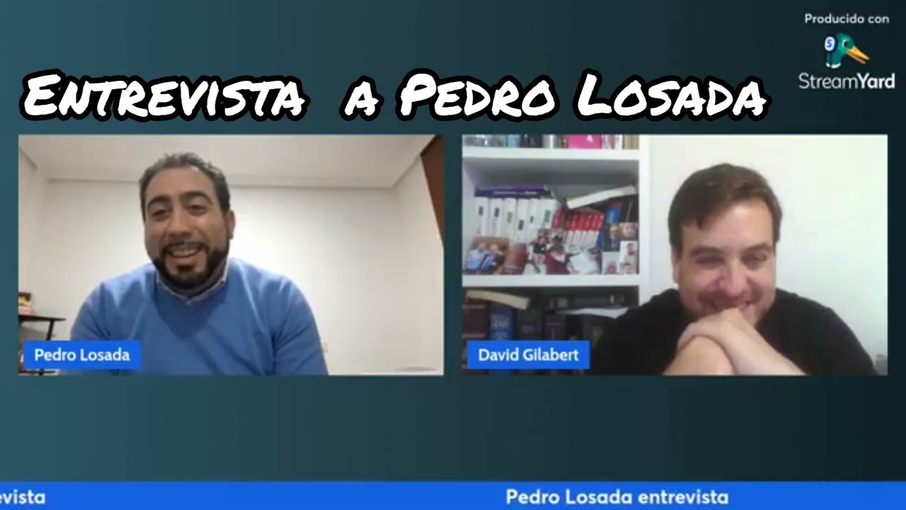 Pedro Losada entrevista con David Gilabert sola scriptura