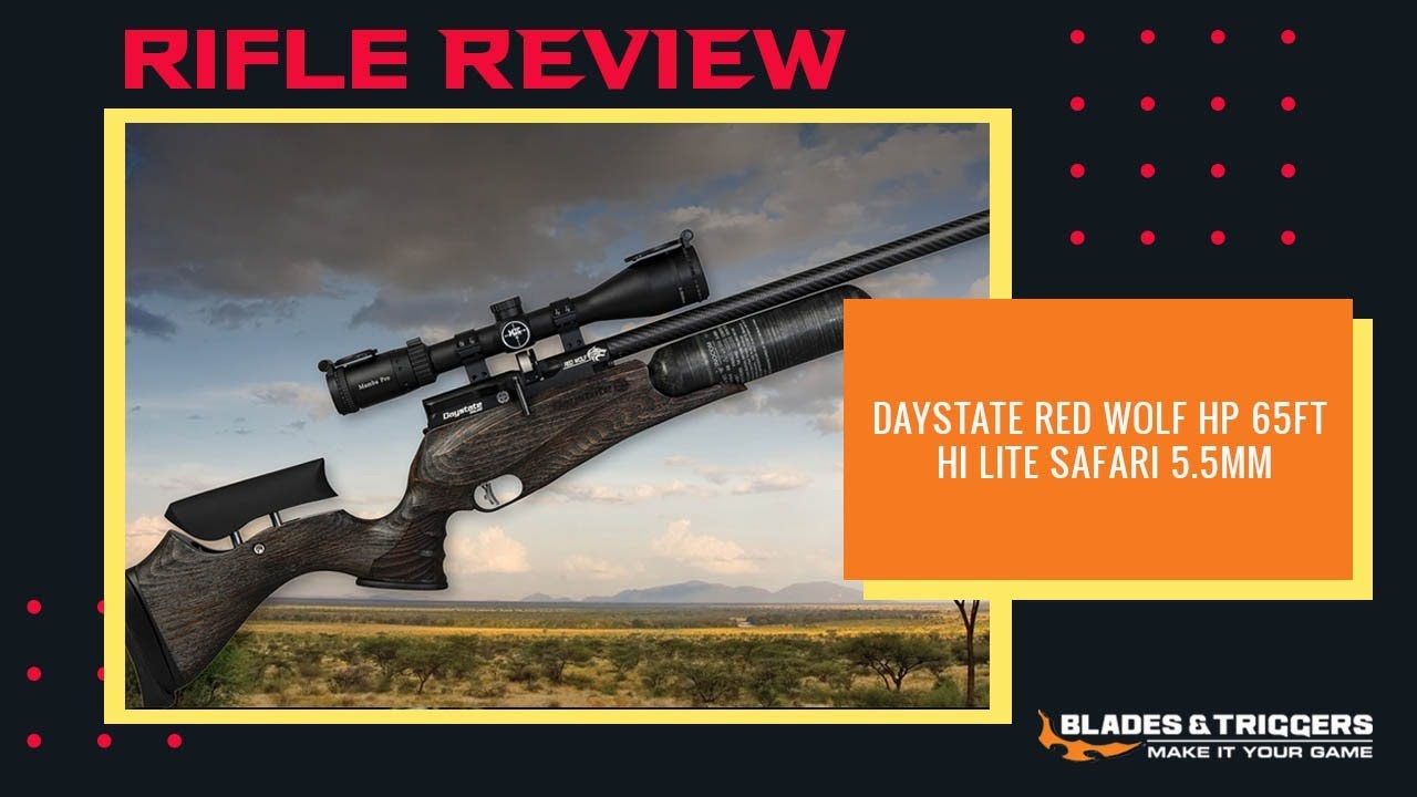 Daystate Red Wolf Hp 65ft Hi Lite Safari Unboxing