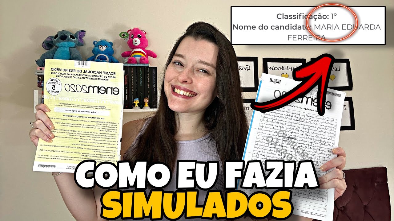 COMO FAZER SIMULADOS PARA O ENEM DO JEITO CERTO✅ | Onde Encontrar Simulados para o Enem 2024!