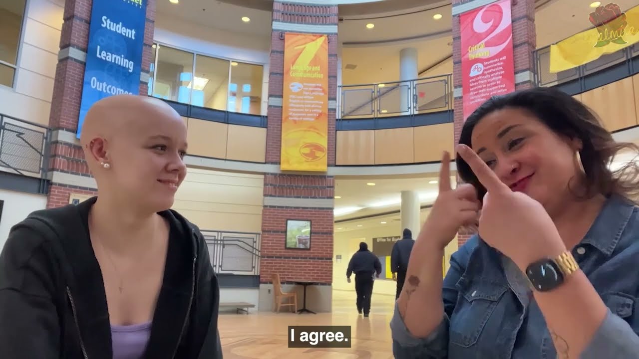 MELMIRA I DEALING WITH ALOPECIA AS A GALLAUDET FRESHMAN DURING BALD DAY