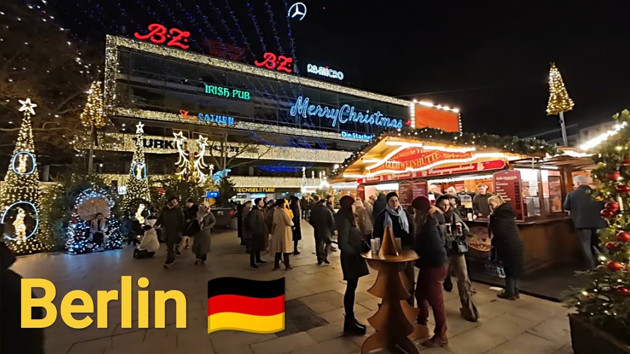 Visiting Berlin during Christmas for the first time. Kaiser Wilhelm memorial church Christmas Market