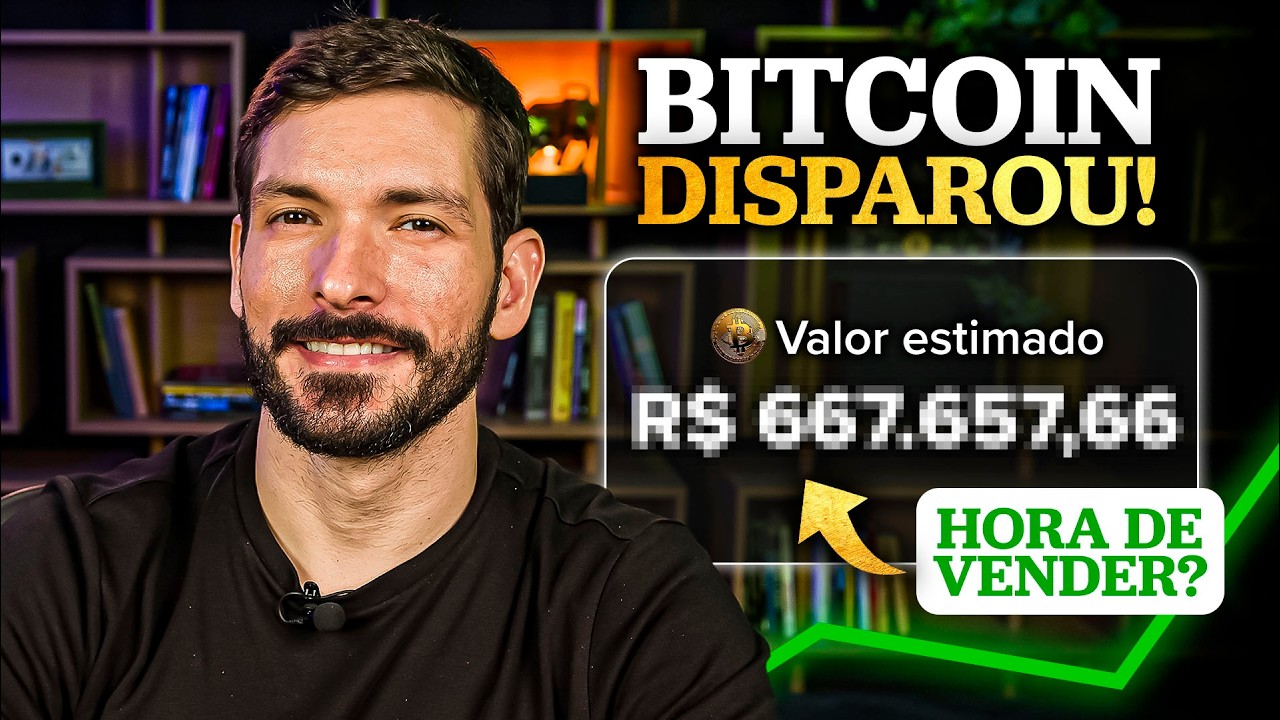 POR QUE O BITCOIN  NÃO PARA DE SUBIR? | Chegou o momento de vender ou ainda dá tempo de comprar?
