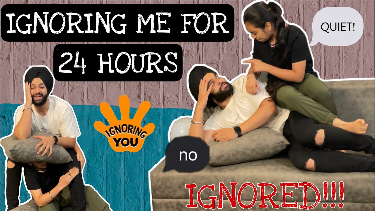 MY SISTER IGNORED ME for 24 HOURS 😭 | *FIGHT HAPPENED* | Itsmegagan