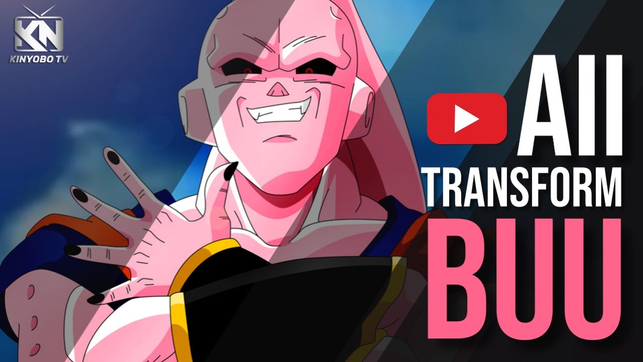MAJIN BUU All Transformations | Dragon Ball