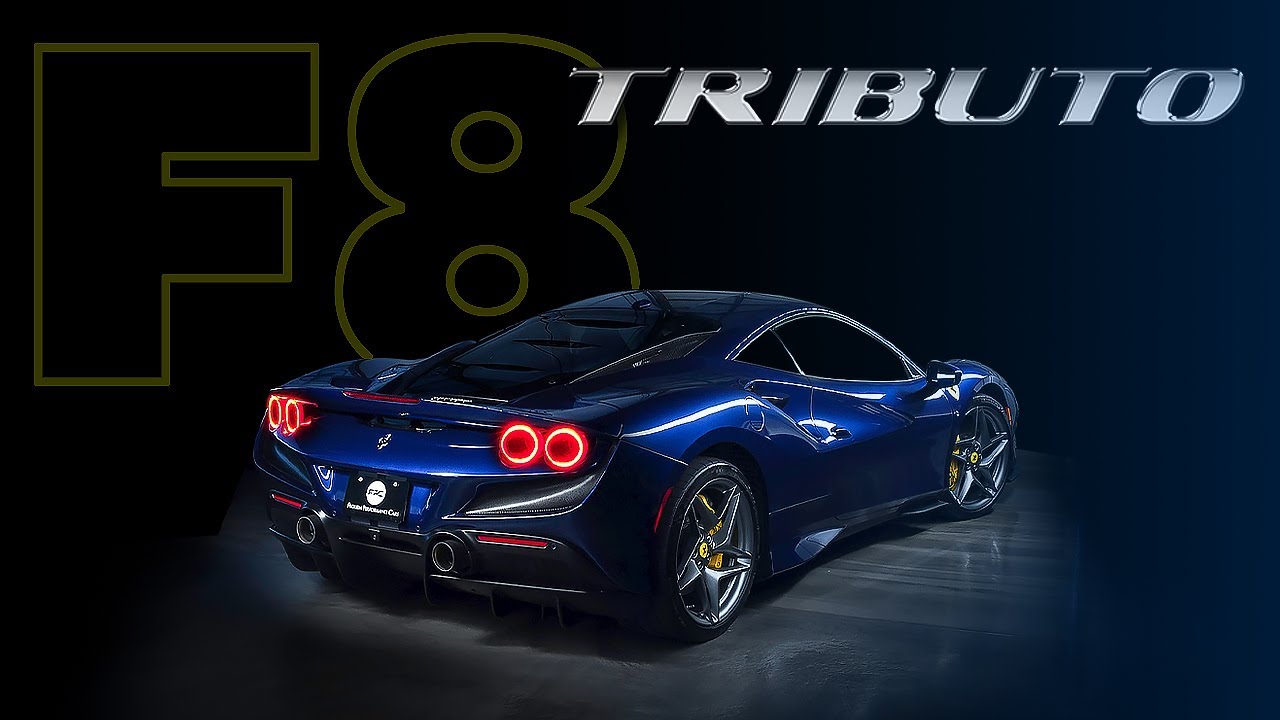 2020 Ferrari F8 Tributo in TDF Blue - Interior, Exterior and Exhaust!