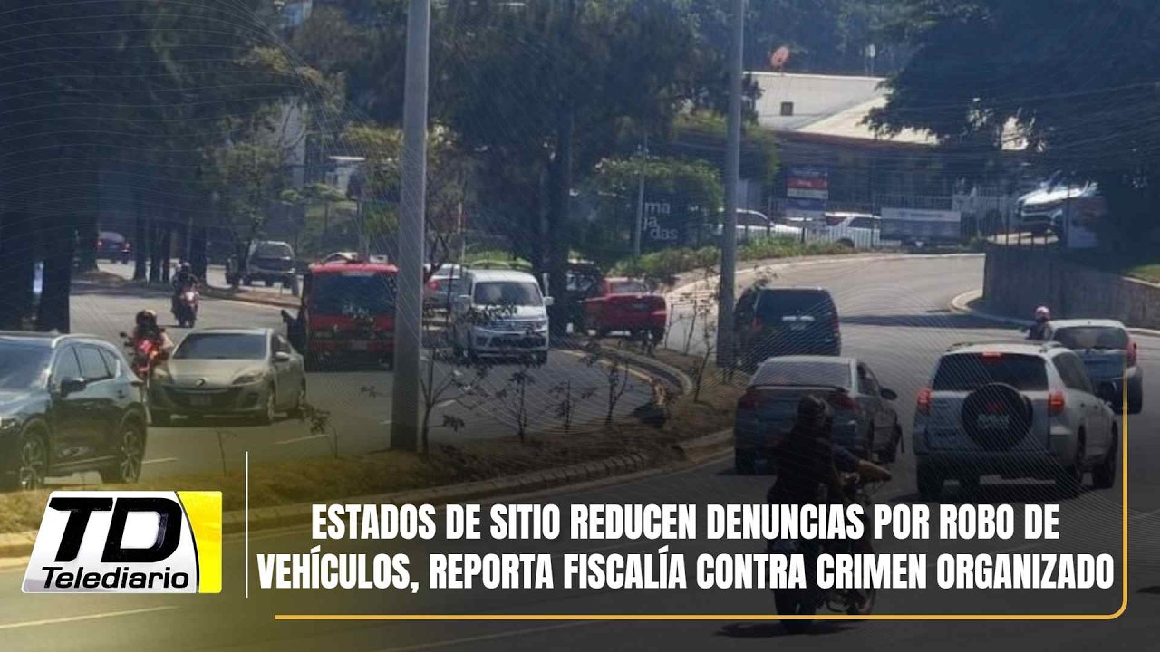 Estados de sitio reducen denuncias por robo de vehículos, reporta Fiscalía contra Crimen Organizado