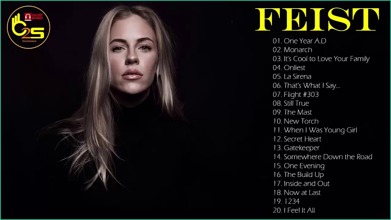 Best Songs of Feist All Time Collection - Feist Greatest Hits - Indie Rock 2018