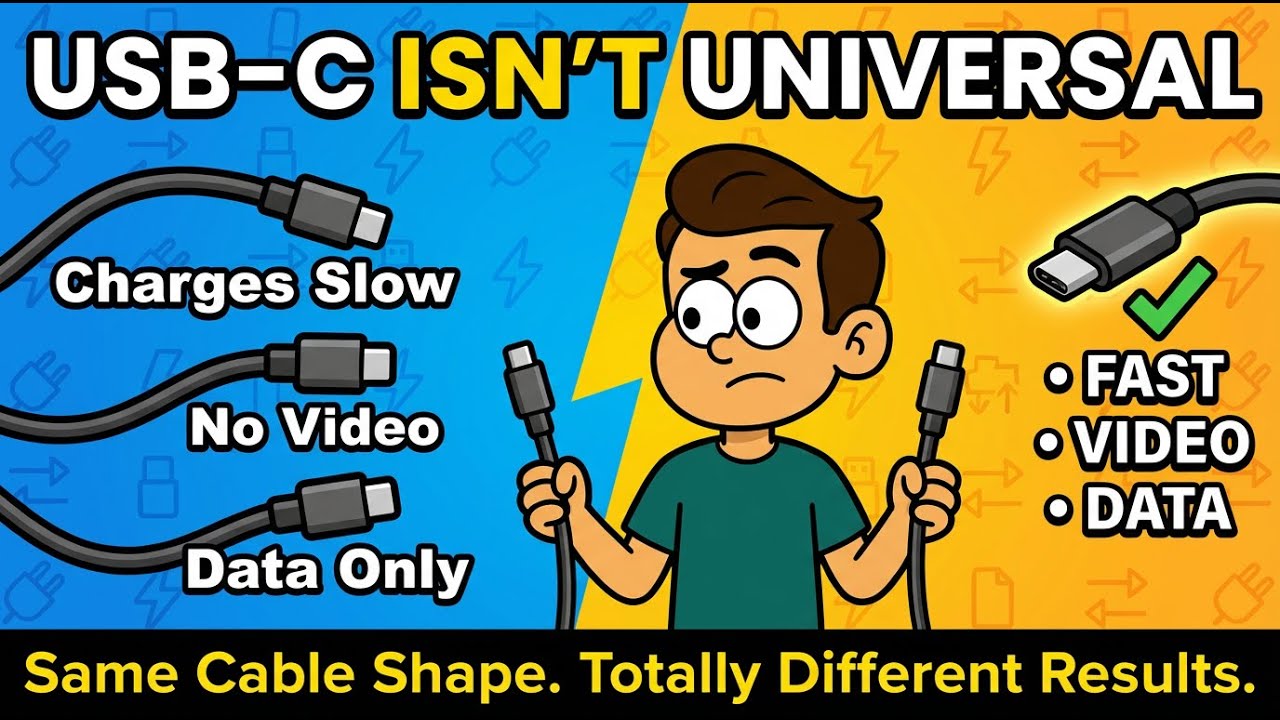 The USB-C Scam: Why Your Cable Sucks