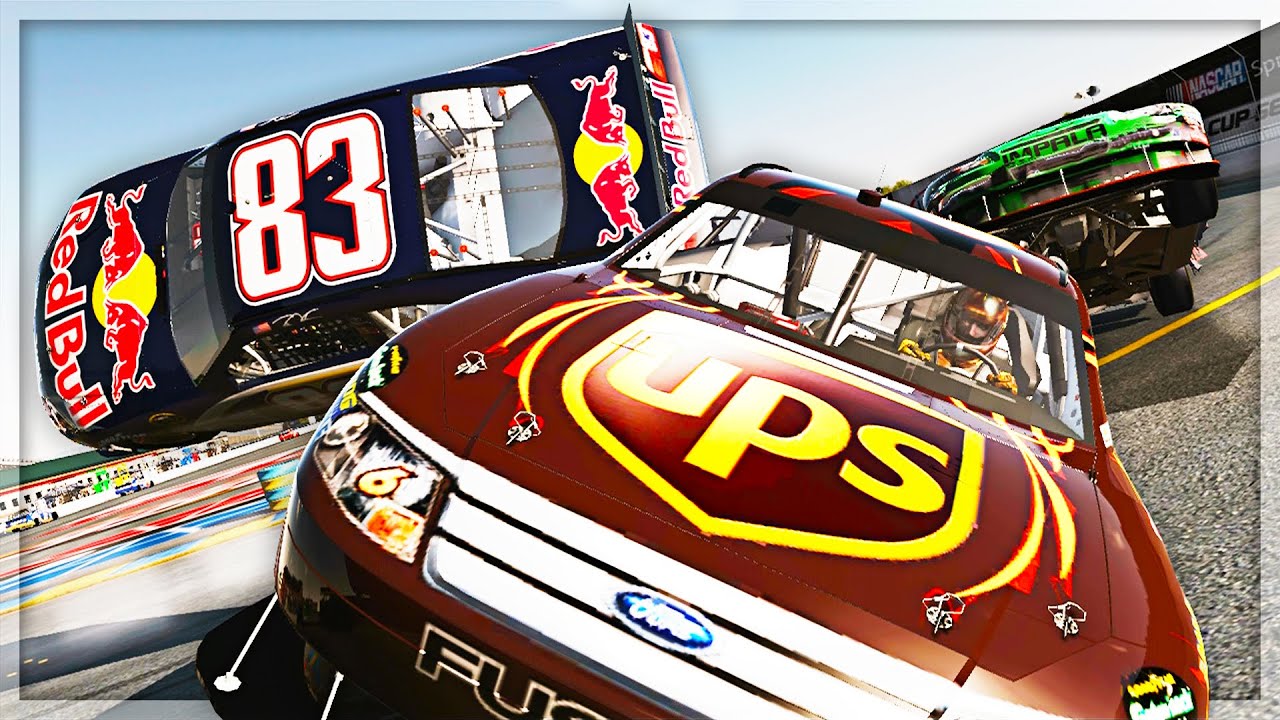 CARS FLEW AT INFINEON // NASCAR 2011 Eliminator Racing