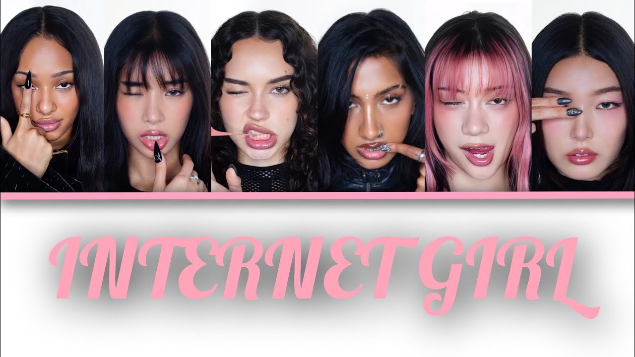 Katseye-Internet Girl Renkli Lyrics Video