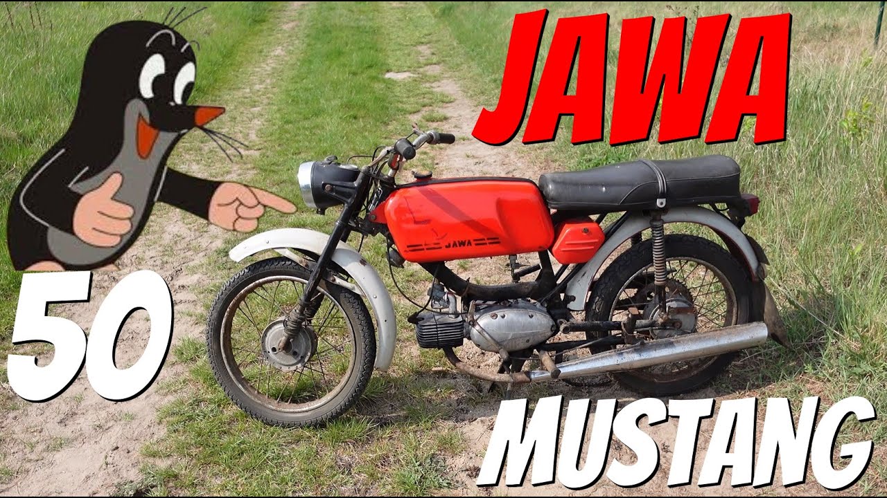 Jawa 50 Mustang - motorowery z Czechosłowacji. Jawka lepsza od Rometa?