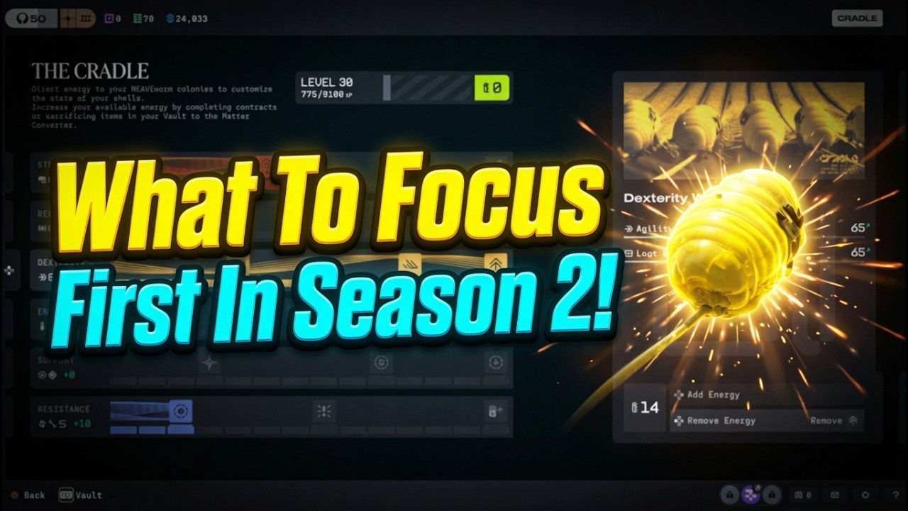 Fastest Way to Progress in Marathon Season 2 &ndash; Cradle System + Faction Guide
