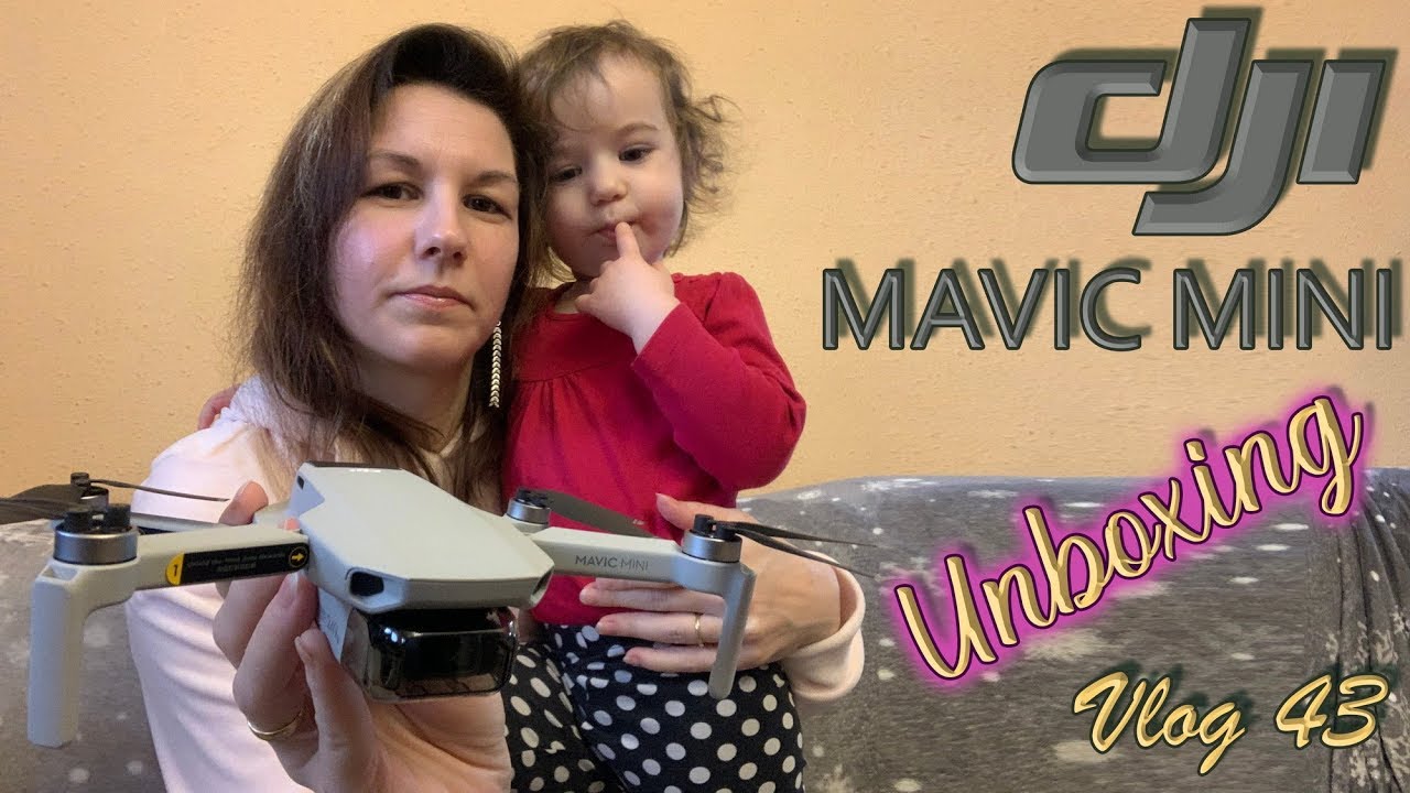 Vlog 043 - DJI Mavic Mini drón - unboxing (kicsomagolós) videó