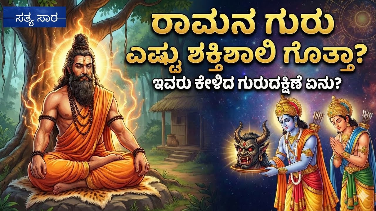 ರಾಮನನ್ನು ದೇವರು ಮಾಡಿದ ಗುರು | ದೇವಲೋಕದ ಇಂದ್ರನಿಗೇ ಸವಾಲ್ - ಯಾರಿವನು
