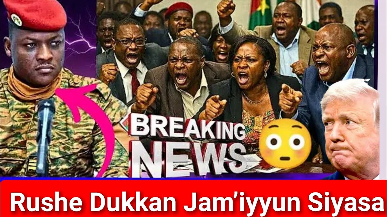 😭😭ВСЁ КОНЧЕНО! Все политические партии в Буркина-Фасо распущены — этот шаг потряс Африку!