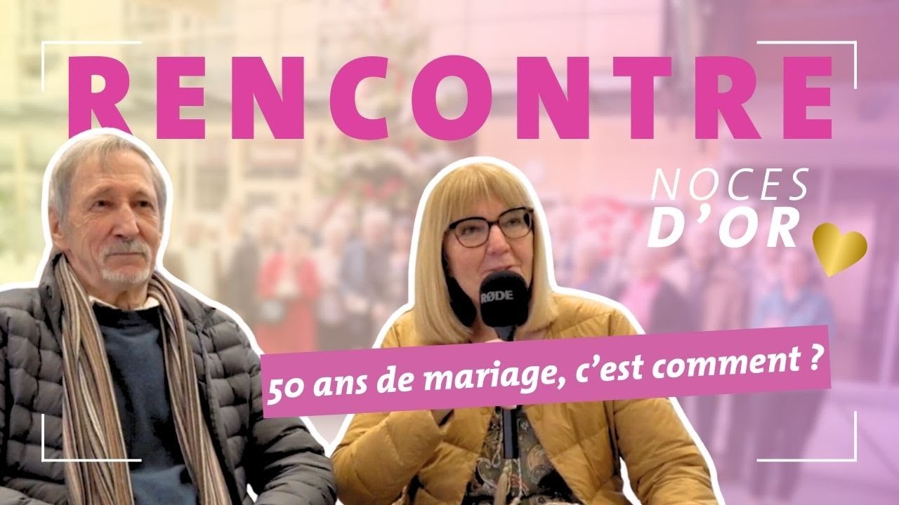 Le secret des 50 ans de mariage 💍 #nocesd'or