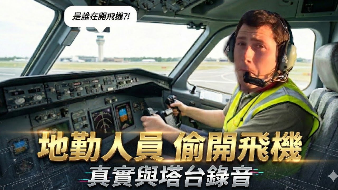 [空難模擬]西雅圖劫機案,一名地勤偷開飛機,甚至還完成了一個桶滾!劫機者與塔台對話－ Rich Q400