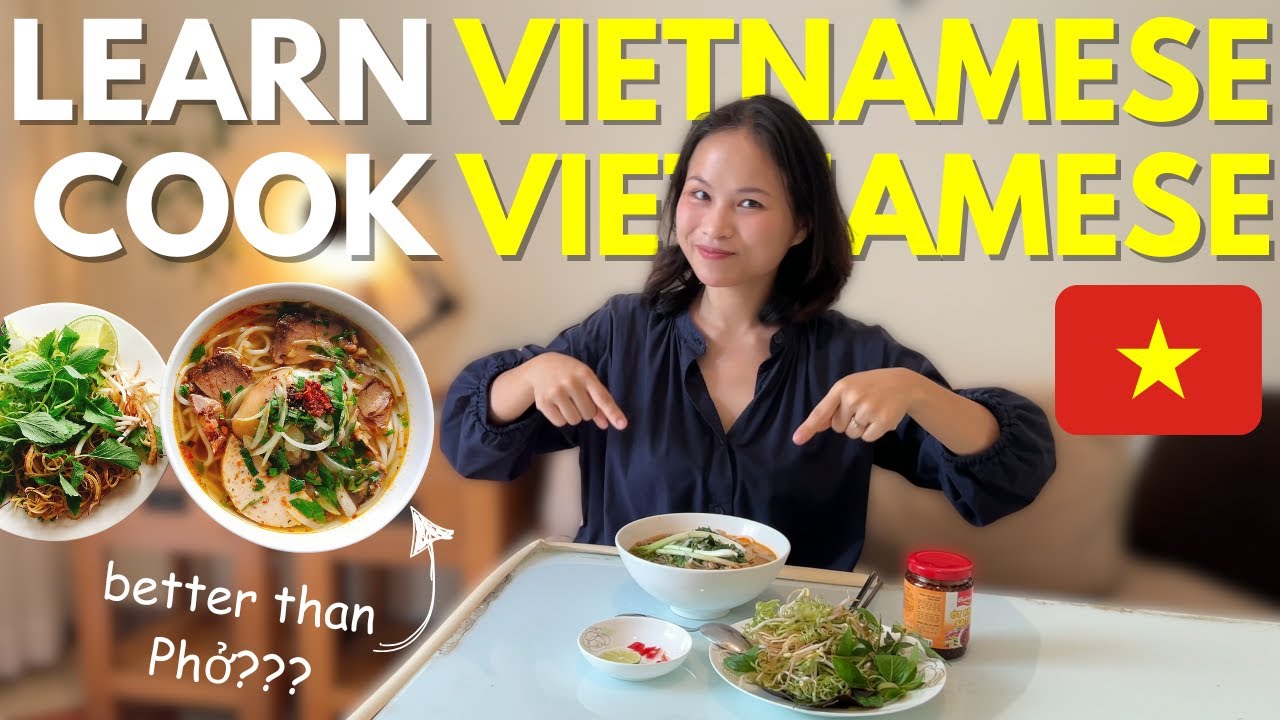 Is Bún Bò Huế better than Phở? (Learn to make it!) 【Vietnamese Comprehensible Input】 - Intermediate