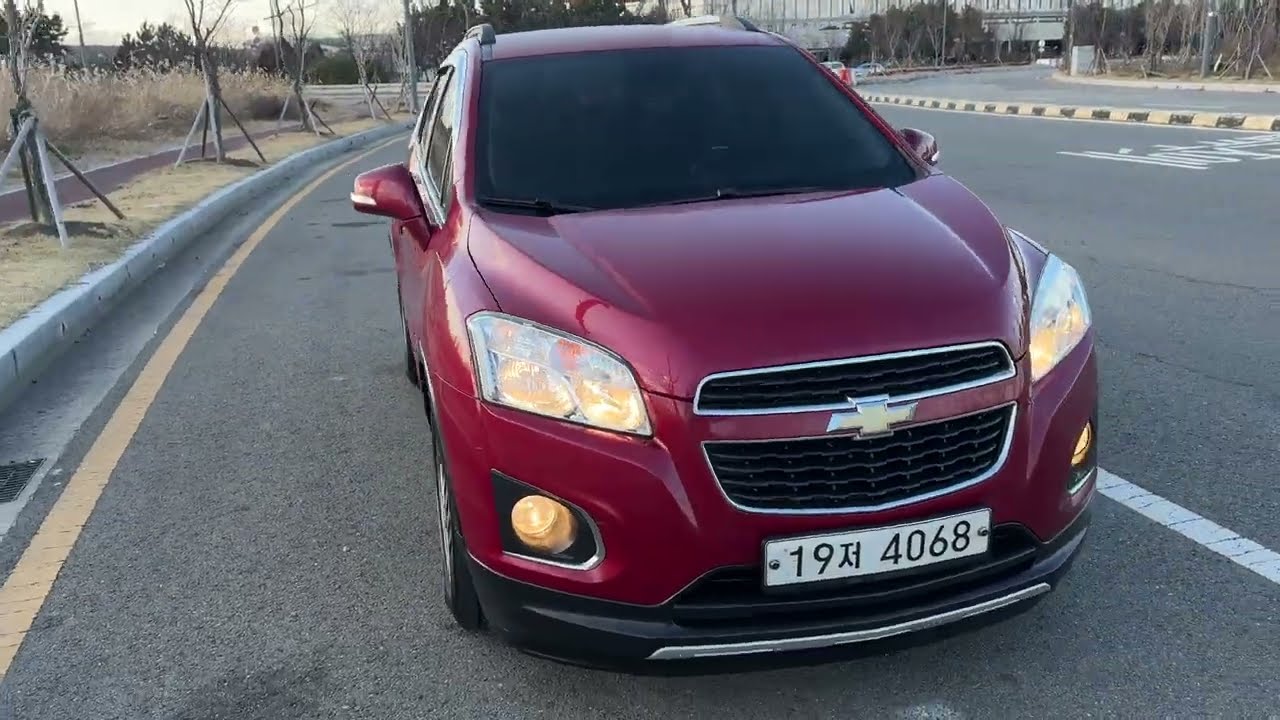 #CHEVROLET #TRAX #2014 #GASOLINE #Petrol #U14NFT #1362cc #Red #No_ACCIDENT